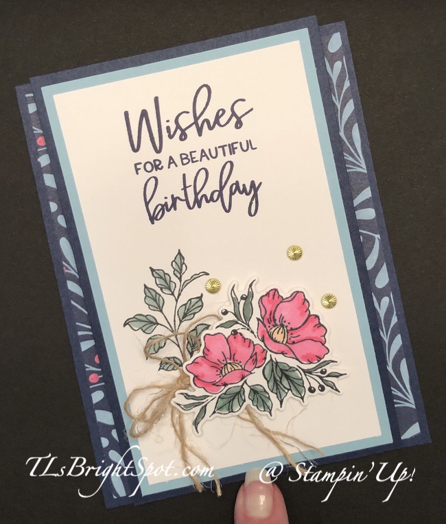 Stampin' Up! Fitting Florets example 2