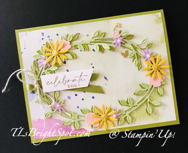 Stampin' Up! Dainty Delight Sneaky Peek. card front